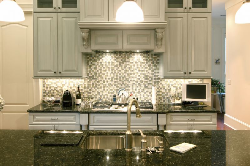Completed Kitchen Backsplash